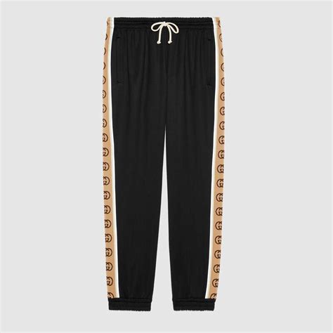 track pants gucci|Gucci side stripe track pants.